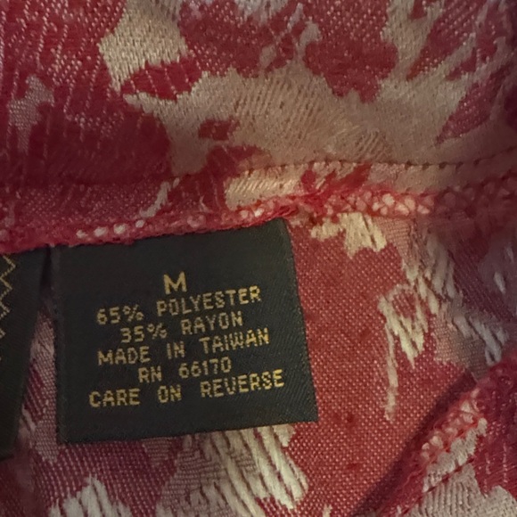 Vintage  Free People Floral Sleeveless Dress - Red and Cream M one of a kind - Picture 3 of 8